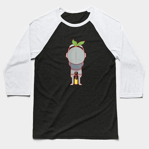 citronoboy peeing in a bottle Baseball T-Shirt by Youssef El aroui